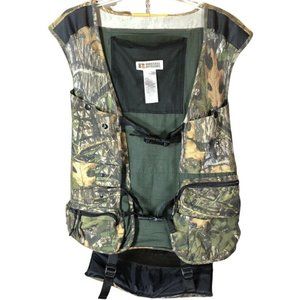 Russell Outdoors strut zone TURKEY VEST mossy oak camo padded seat cushion LG/XL